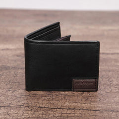 Casual Business Loose-Leaf Wallet Small Zipper