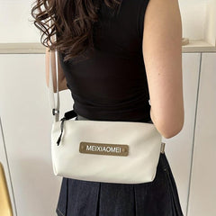 Canvas Crossbody Bag Sporty Style Casual Women Men Shoulder Bag