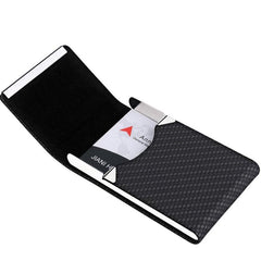 Slim Metal Pocket Card Holder Magnetic Buckle