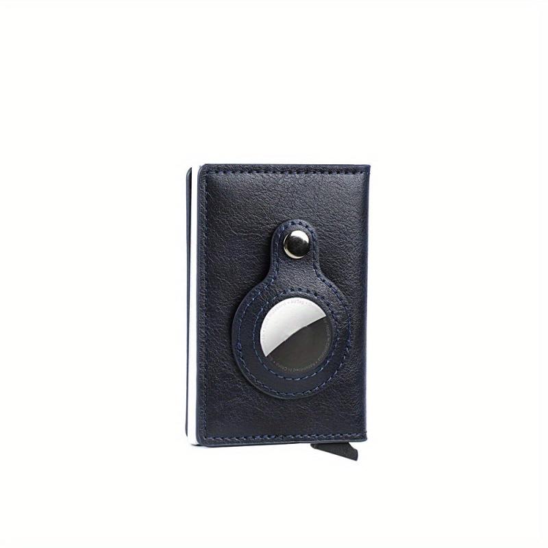 Men's RFID Blocking Card Holder With AirTag Holder Slim