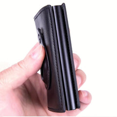 Men's RFID Blocking Card Holder With AirTag Holder Slim