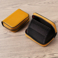 PU Leather Credit Card Storage Bag Casual Card Holder