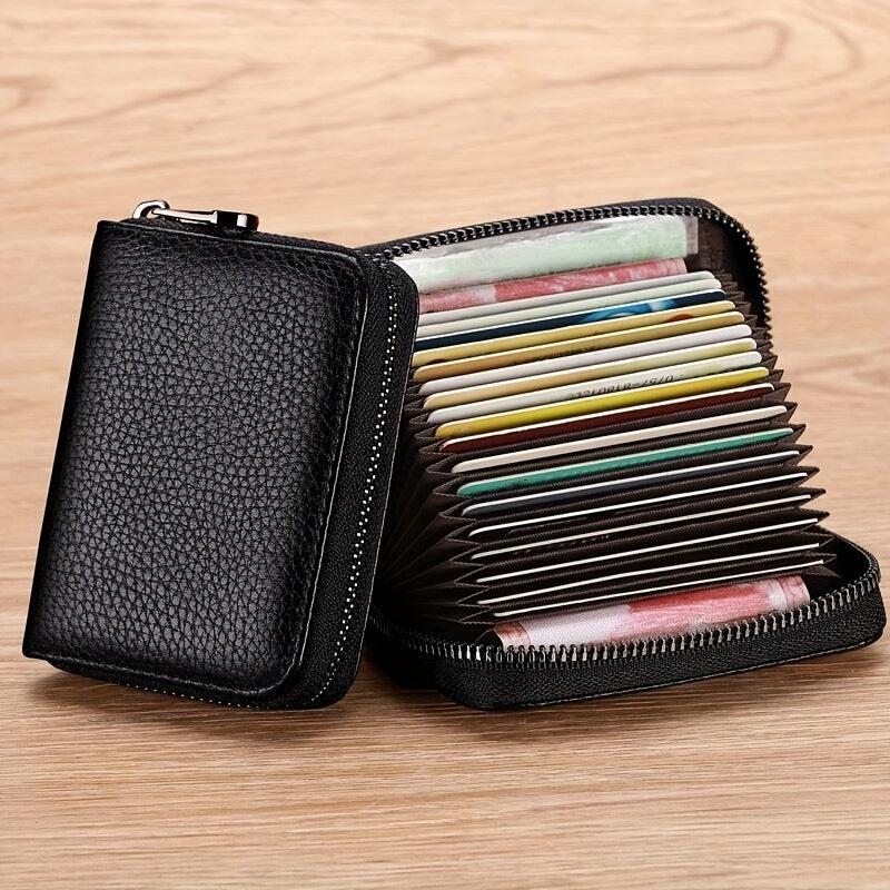 PU Leather Credit Card Storage Bag Casual Card Holder