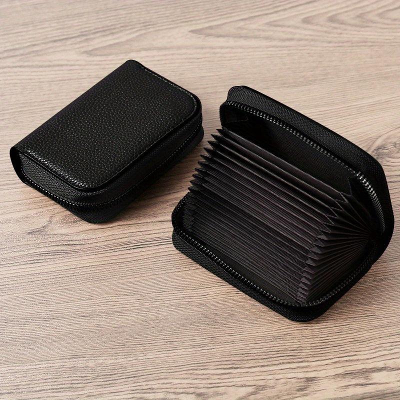 PU Leather Credit Card Storage Bag Casual Card Holder