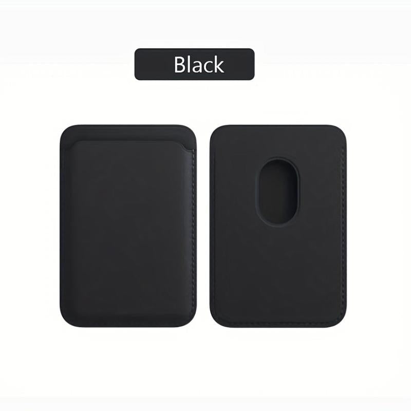 Leather Phone Magnetic Wallet Card Holder For iPhone 15 14 13 12 Mini Pro Max