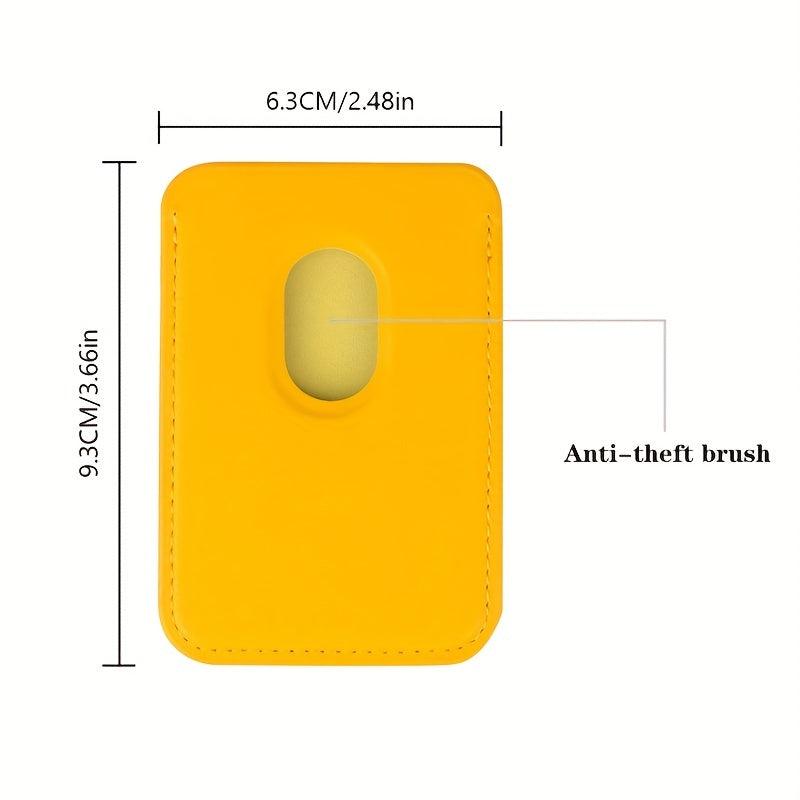 Leather Phone Magnetic Wallet Card Holder For iPhone 15 14 13 12 Mini Pro Max