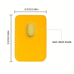 Leather Phone Magnetic Wallet Card Holder For iPhone 15 14 13 12 Mini Pro Max