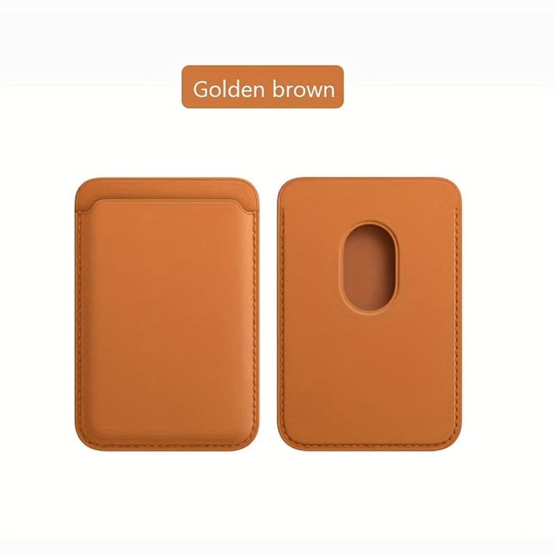 Leather Phone Magnetic Wallet Card Holder For iPhone 15 14 13 12 Mini Pro Max