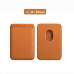 Leather Phone Magnetic Wallet Card Holder For iPhone 15 14 13 12 Mini Pro Max