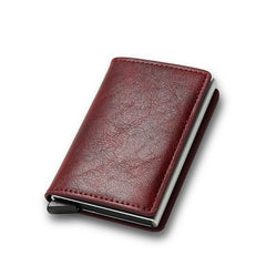 Carbon Fiber Credit Card Holder Men's Rfid Blocking Money Clip