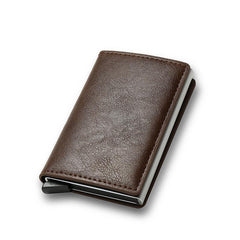 Carbon Fiber Credit Card Holder Men's Rfid Blocking Money Clip