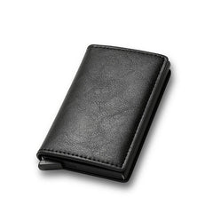 Carbon Fiber Credit Card Holder Men's Rfid Blocking Money Clip