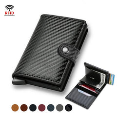 Men's Rfid Blocking Card Holder Small Wallet
