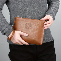 Men's Clutch Bag Pu Leather Mobile Phone Wallet