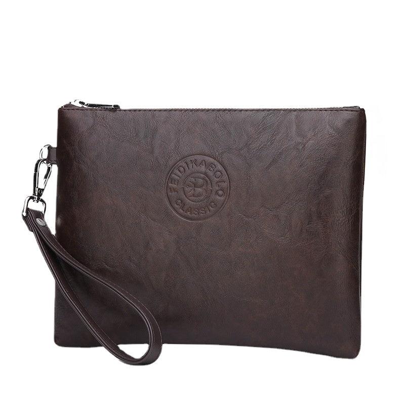Men's Clutch Bag Pu Leather Mobile Phone Wallet