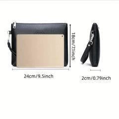 Men's Clutch Bag Pu Leather Mobile Phone Wallet