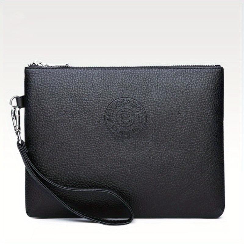 Men's Clutch Bag Pu Leather Mobile Phone Wallet