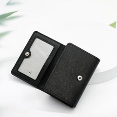 Men's Business Card Bag Large Capacity Credit Bank ID Coin Purse