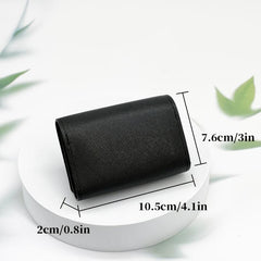 Men's Business Card Bag Large Capacity Credit Bank ID Coin Purse
