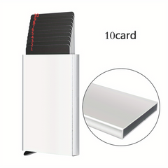 Anti Theft ID Credit Card Holder Aluminium Metal Wallet Pocket Case
