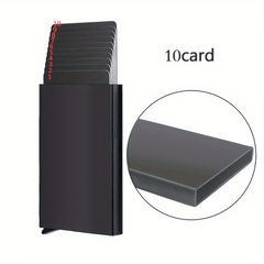 Anti Theft ID Credit Card Holder Aluminium Metal Wallet Pocket Case