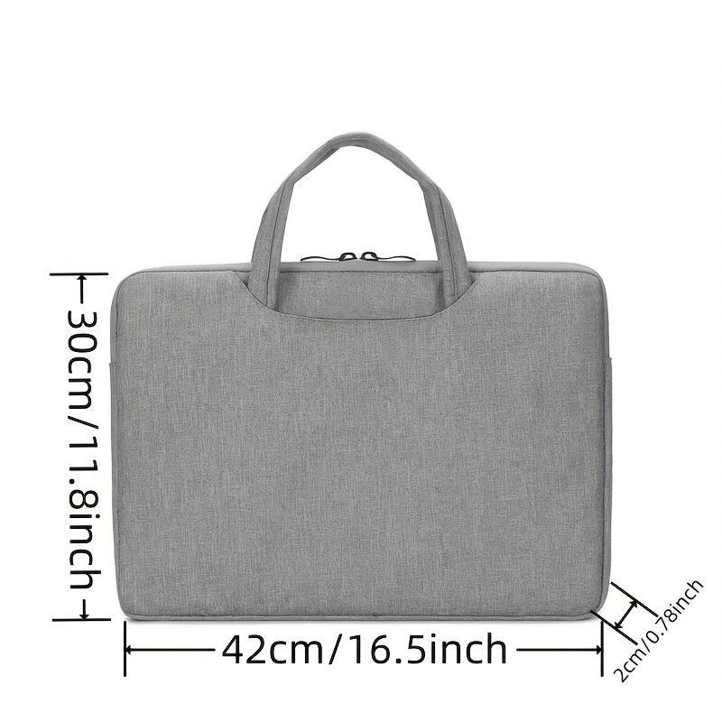 Waterproof Laptop Business Briefcase Grey Handbag