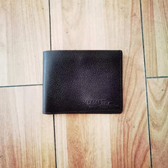 Men's Short PU Leather Billfold Wallet