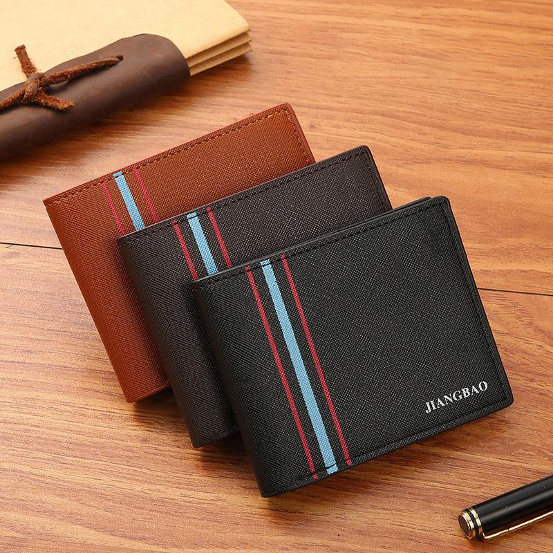 Men's Soft Leather Business Wallet with Card Slots