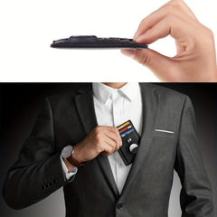 RFID Blocking Card Holder with AirTag Case