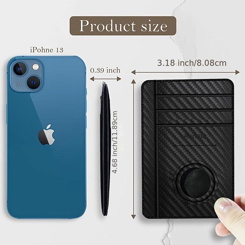 RFID Blocking Card Holder with AirTag Case
