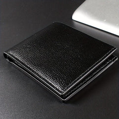 Cowhide Driver's Wallet & Card Bag with ID Holder