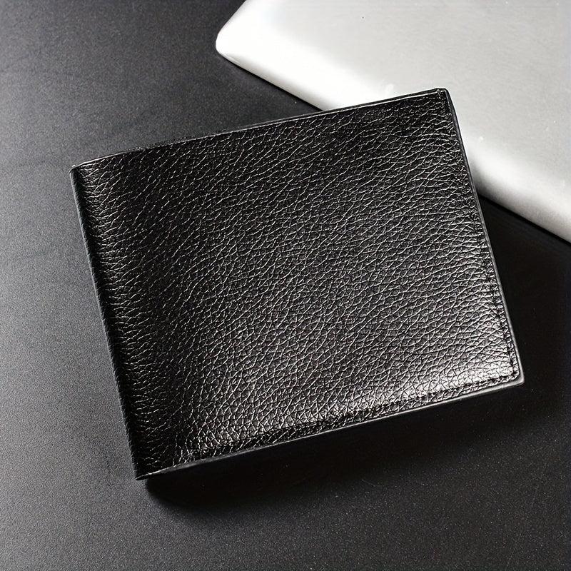 Cowhide Driver's Wallet & Card Bag with ID Holder