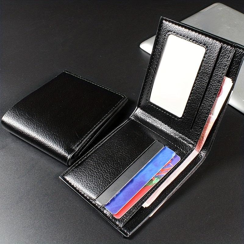 Cowhide Driver's Wallet & Card Bag with ID Holder