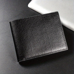 Cowhide Driver's Wallet & Card Bag with ID Holder