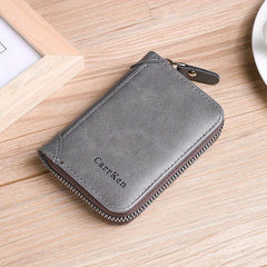 Men's PU Leather Card Holder Wallet Organ
