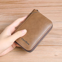 Men's PU Leather Card Holder Wallet Organ