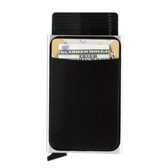 RFID Blocking Card Holder Aluminum Alloy Pop-up Credit Card Holder