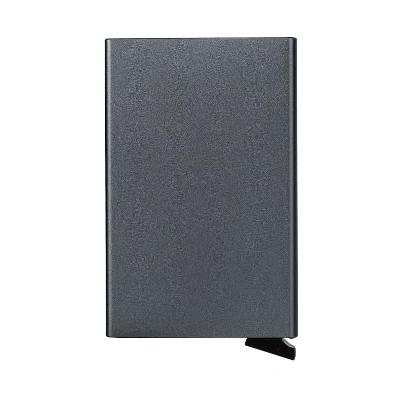 RFID Blocking Card Holder Aluminum Alloy Pop-up Credit Card Holder