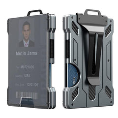RFID Blocking Card Holder Wallet Money Clip