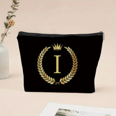 Letter Graphic Mini Wallet Coin Pouch