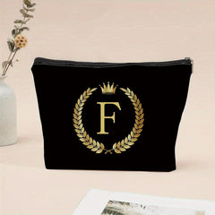 Letter Graphic Mini Wallet Coin Pouch