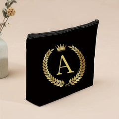 Letter Graphic Mini Wallet Coin Pouch