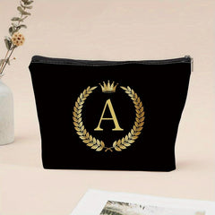 Letter Graphic Mini Wallet Coin Pouch