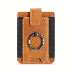 RFID Card Case Coin Purse Card Holder Adhesive Phone Wallet Phone Holder