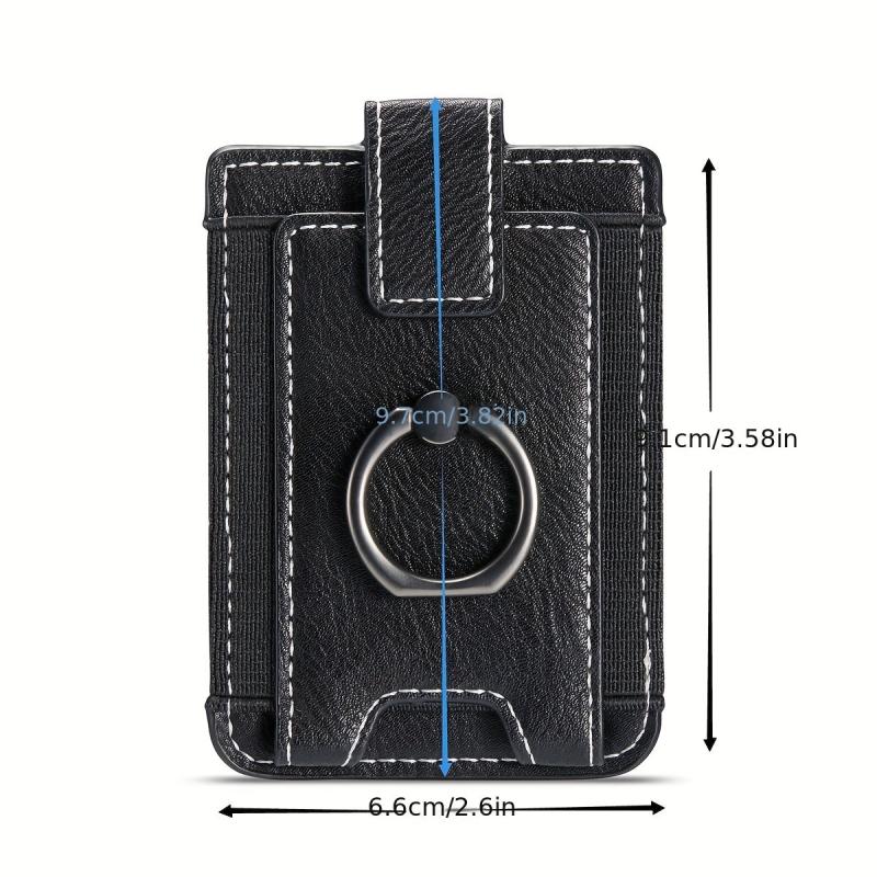 RFID Card Case Coin Purse Card Holder Adhesive Phone Wallet Phone Holder