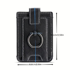RFID Card Case Coin Purse Card Holder Adhesive Phone Wallet Phone Holder