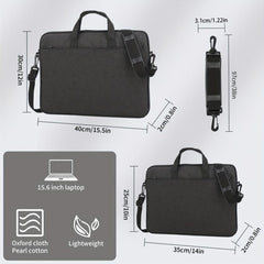 Portable Computer Bag Briefcase Tablet Bag - Fits 35-56-39-62 cm