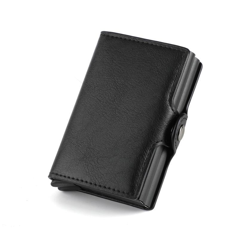 Carbon Fiber Men's Wallet RFID Anti theft Slim Wallet