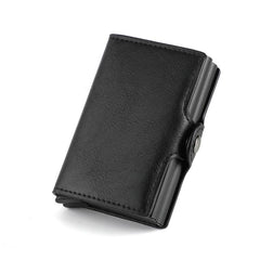Carbon Fiber Men's Wallet RFID Anti theft Slim Wallet
