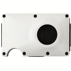 Gray Carbon Fiber Card Holder Airtag Card Holder Anti-theft Brush Wallet